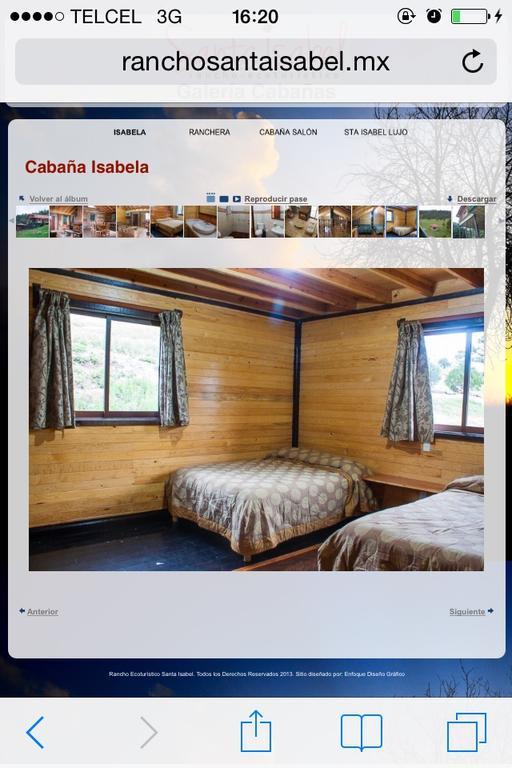 Cabanas Santa Isabel Villa Refugio ภายนอก รูปภาพ
