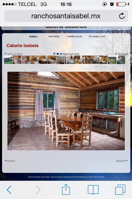 Cabanas Santa Isabel Villa Refugio ภายนอก รูปภาพ