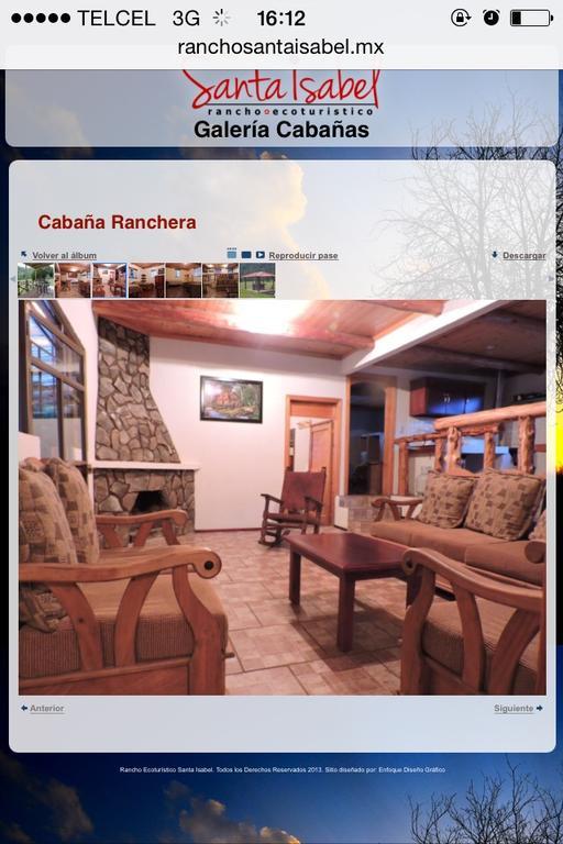 Cabanas Santa Isabel Villa Refugio ภายนอก รูปภาพ